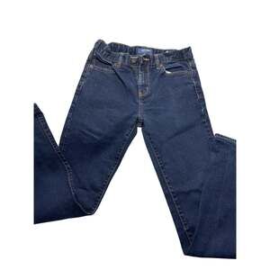 Old Navy Boys Skinny Jeans Size 16 Regular Adjustable Waist Blue Denim